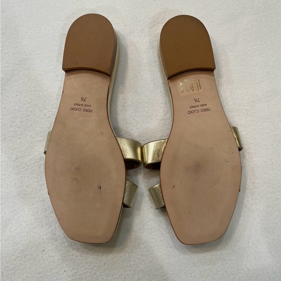 Brunomagli FINA SINGLE BAND SANDAL GOLD METALLIC - Picture 4 of 8